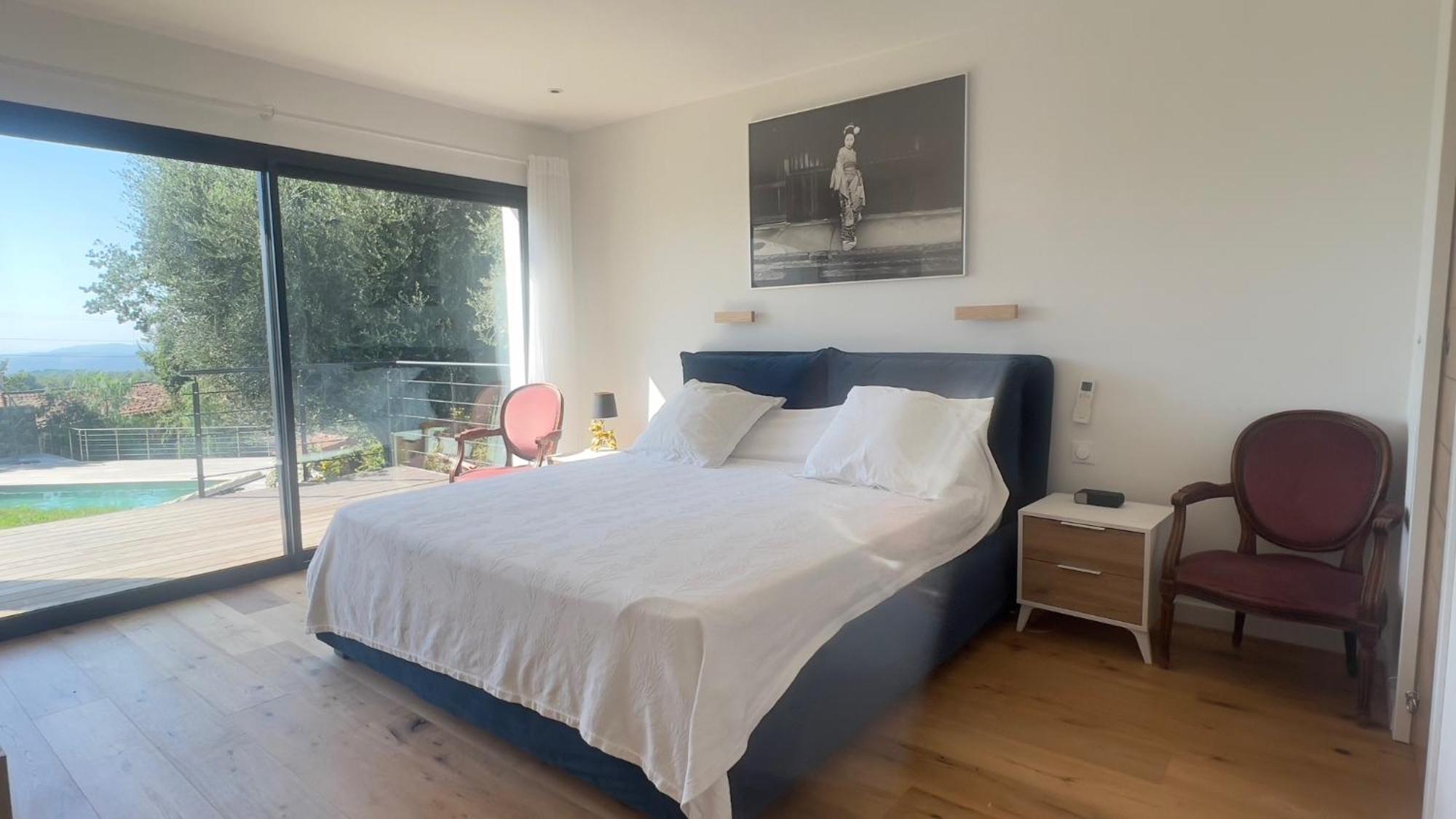 Magnifique Villa Moderne Avec Piscine La Gaude Bagian luar foto
